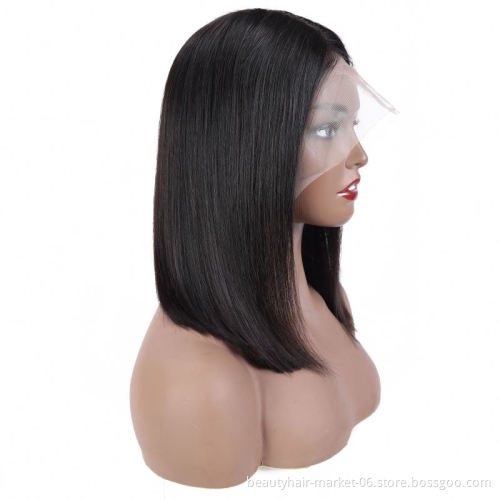 Free sample human hair wig hd frontal wig hd lace wig